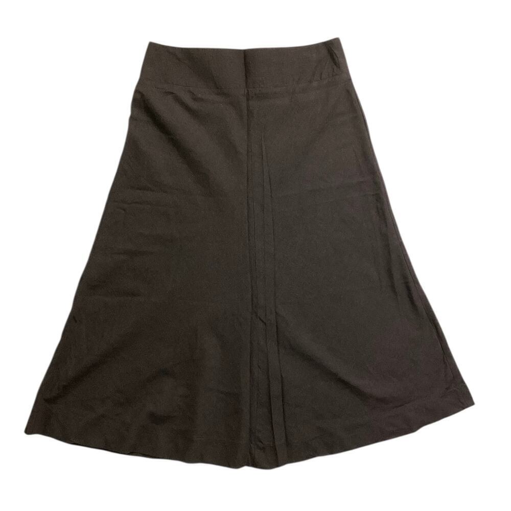 Free people dark brown, A-line skirt size 7